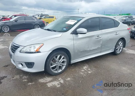 2014 Nissan Sentra S из США, поврежденный, VIN 3N1AB7AP8EL641803